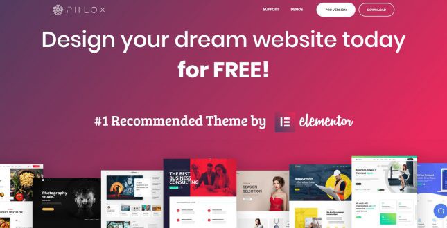 Phlox WordPress Theme Review | Best Elementor Themes (By Webnus)