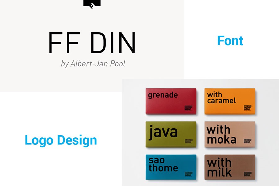 FF DIN in logo design