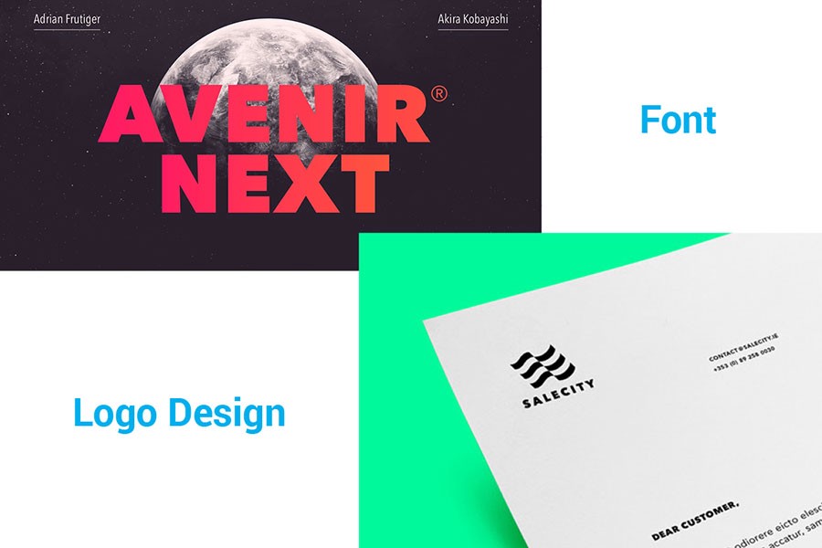 Avenir Next in logo design