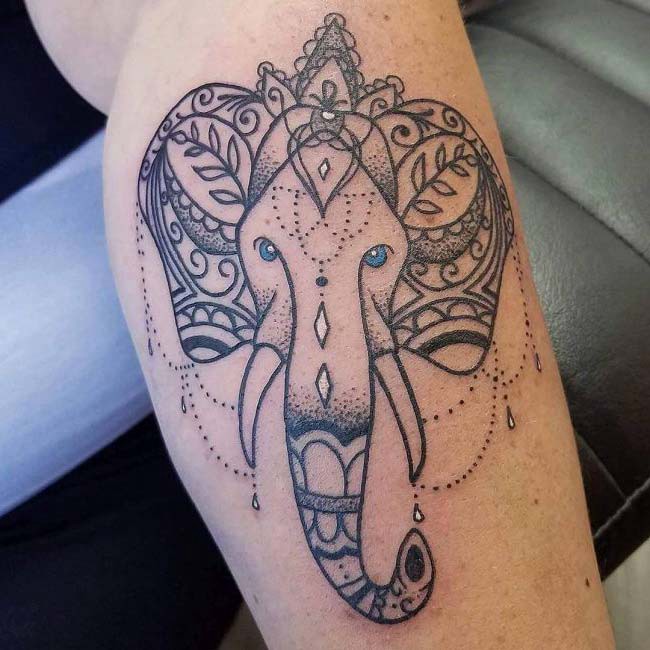 god elephant tattoo