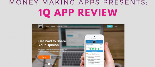 1Q Mobile App Review: The Easiest App to Make Money Taking Basic Surveys