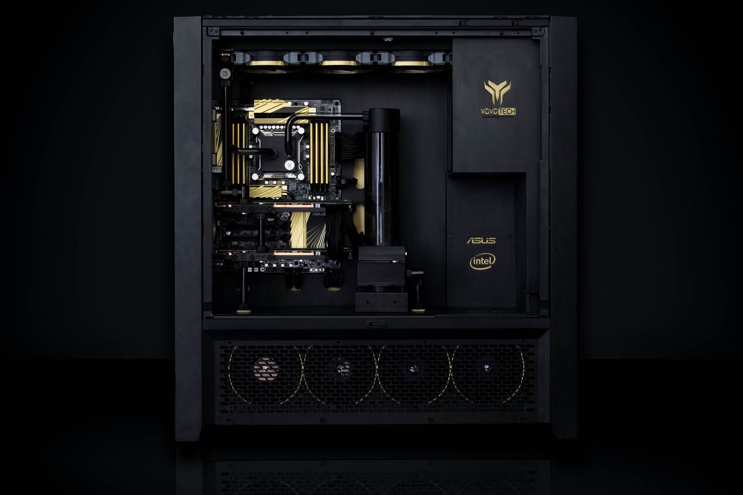 Yoyotech XDNA Aurum 24K most expensive PC