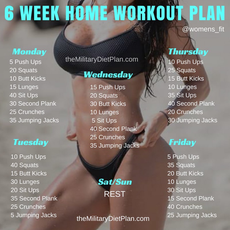 6 Week Workout Plan