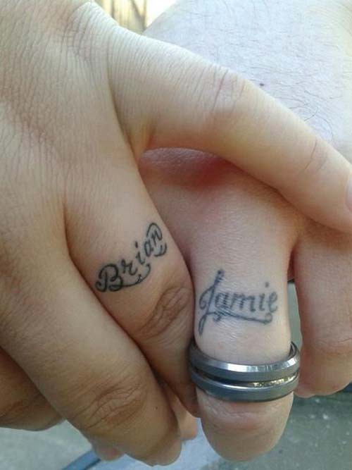 couple wedding ring