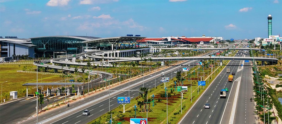 Noi Bai International Airport in Hanoi