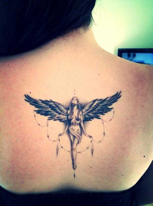 angel tattoo beck