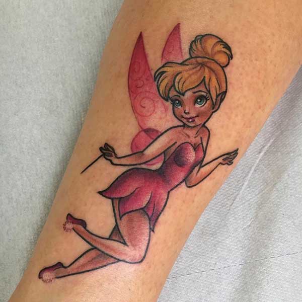 cute fairy tattoo