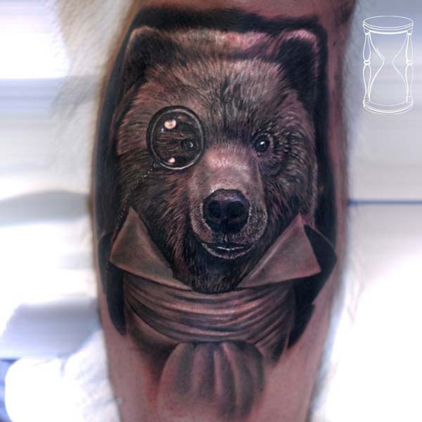 master polite bear tattoo