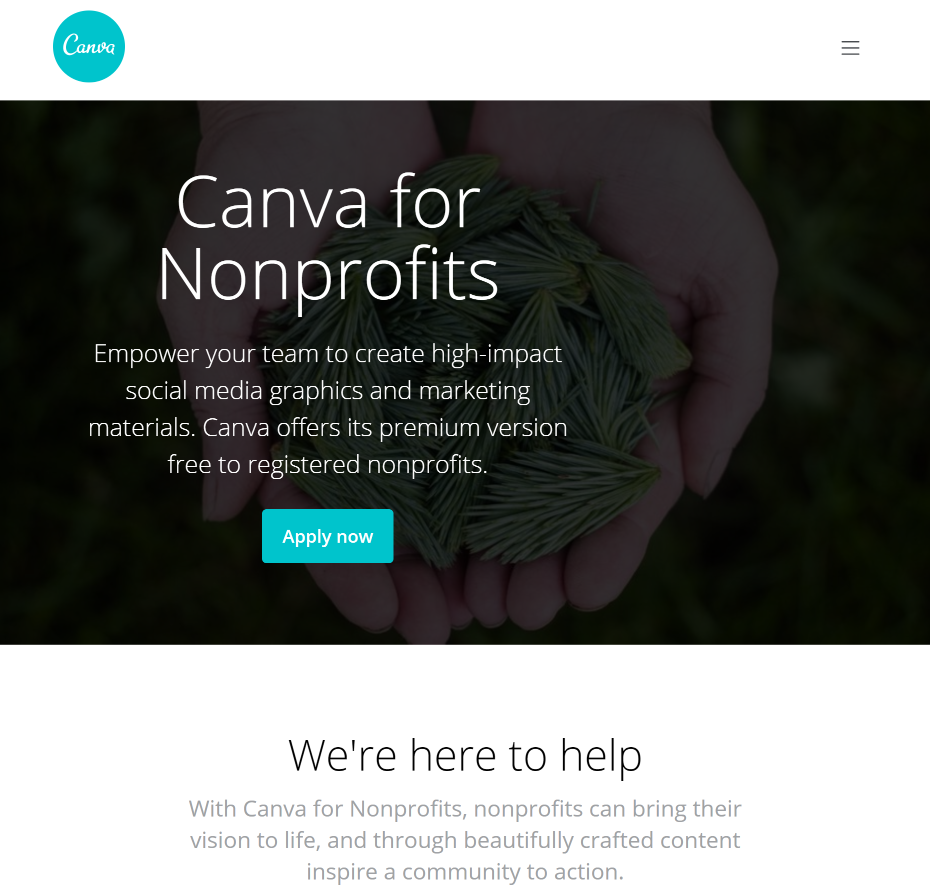 Canva Pro free for lifetime for Nonprofits organization