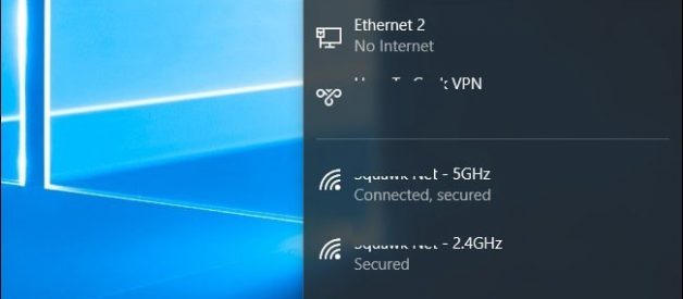 Connected to internet but cannot access websites windows 10