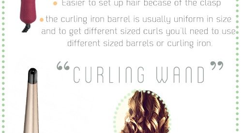 Curling Iron Vs Curling Wand — Which is better