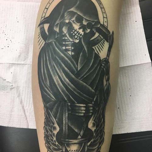 dark grim reaper tattoos grim reaper tattoos