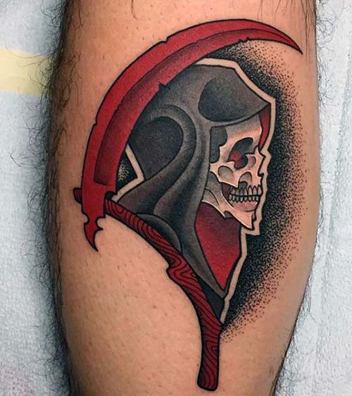 best grim reaper tattoos