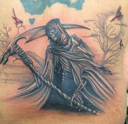 grim reaper tattoos grim reaper tattoos
