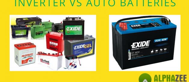 Difference between Inverter Batteries and Auto Batteries