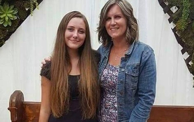 Karlie Guse and her stepmother Melissa Guse.