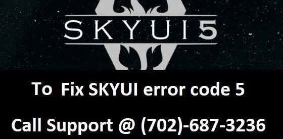 Fix SKYUI error code 5