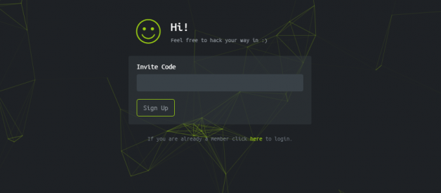Hack the Box: How to get the Invite Code
