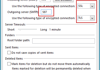 HOW DO I SETUP ROADRUNNER IMAP AND SMTP SETTINGS ?