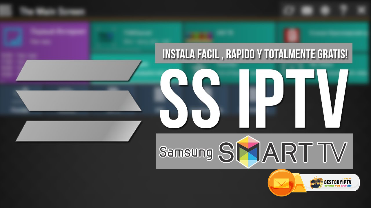 How to setup SS IPTV app on smart TV