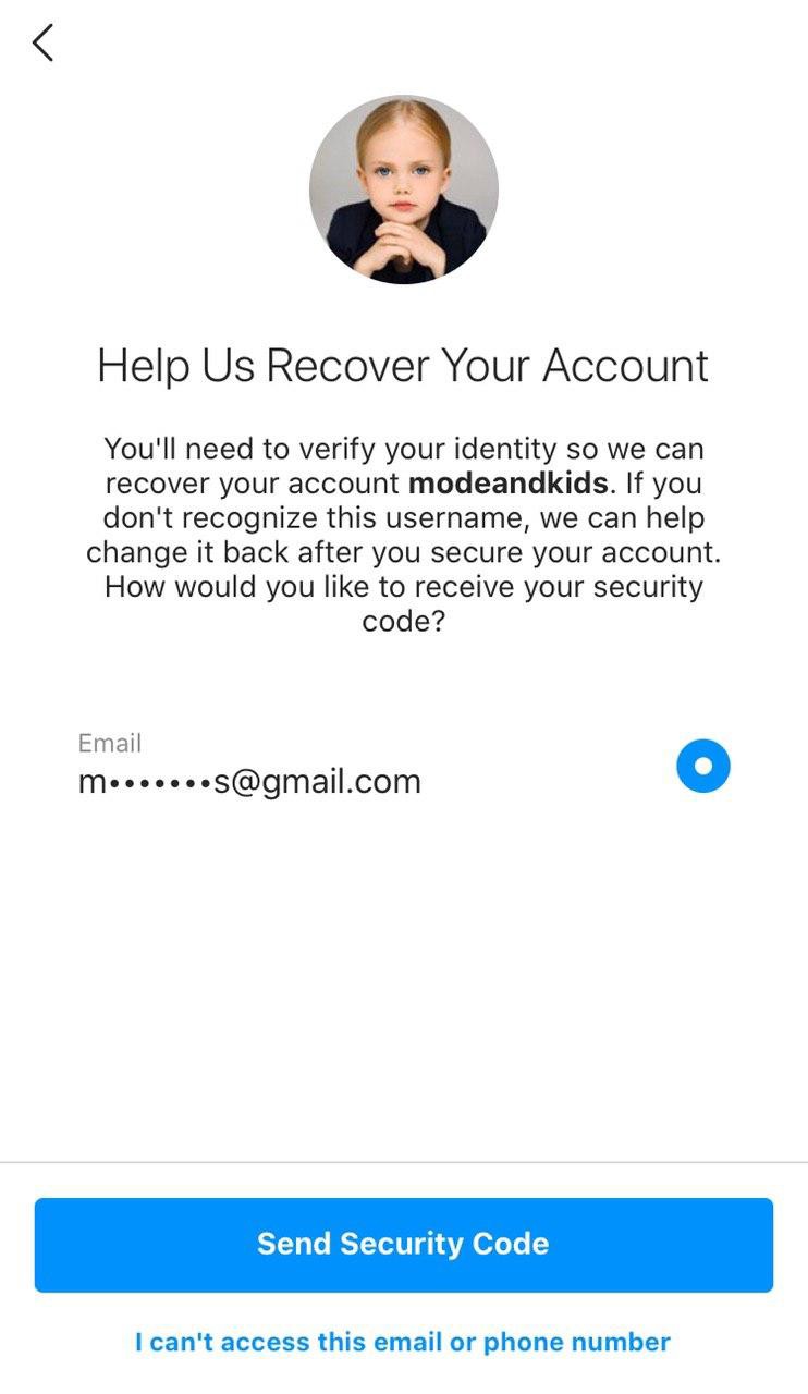You can recover the Instagram account only through the creator?s email