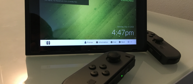 How we unlocked the hidden web browser in the Nintendo Switch to turn it into a Meeting Room Display