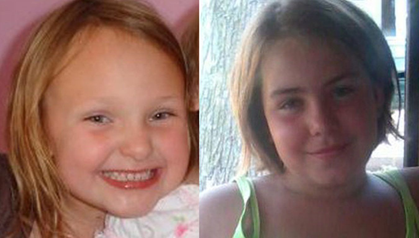 Elizabeth Collins, 8, and her cousin Lyric Cook, 10, both murdered in Evansdale, Iowa.