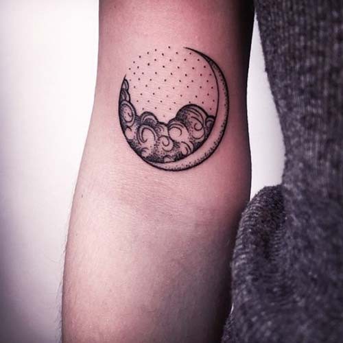 moon tattoos moon tattoos 2