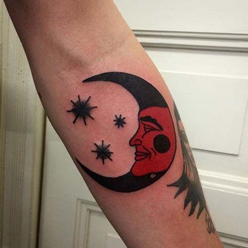 moon tattoos moon tattoos 3