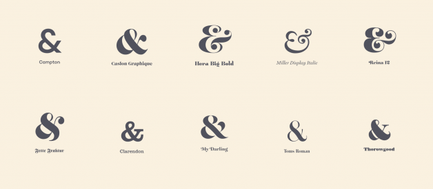 My Top 30 Fonts with the Sexiest Ampersands
