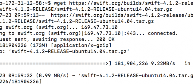 Open Source Swift on Ubuntu Linux