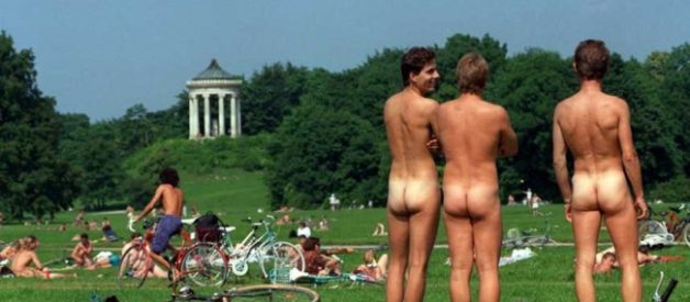 Relaxing Naked in Berlin, because why not?