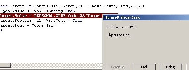 Runtime Error 424 “Object Required” Error Fix Tutorial for Windows 7/8/10