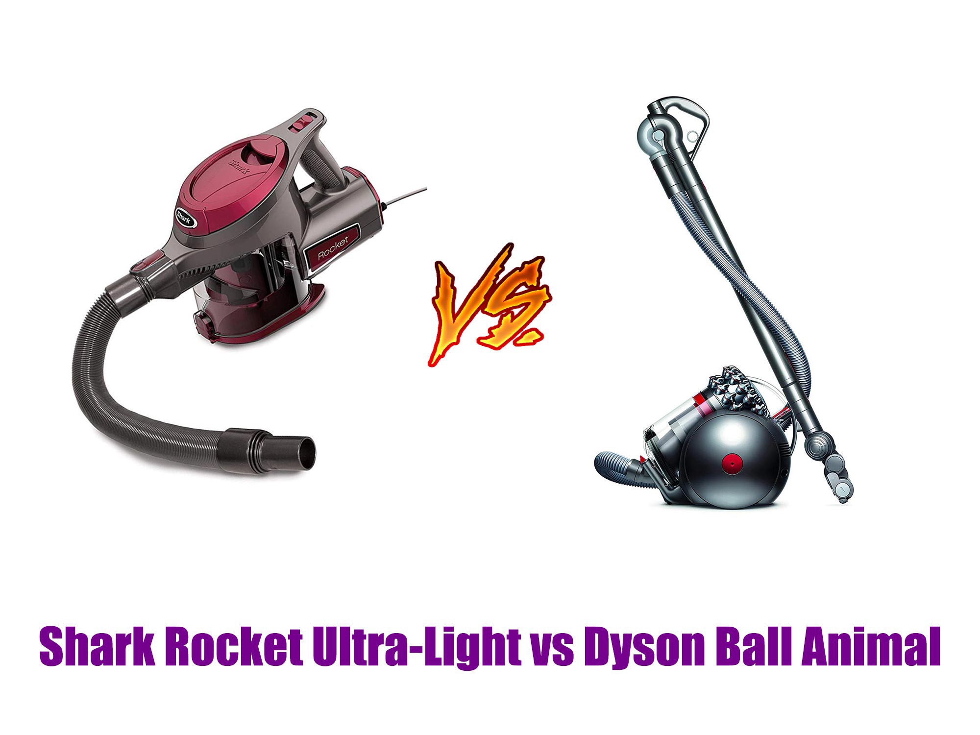 Shark Rocket Ultra-Light vs Dyson Ball Animal
