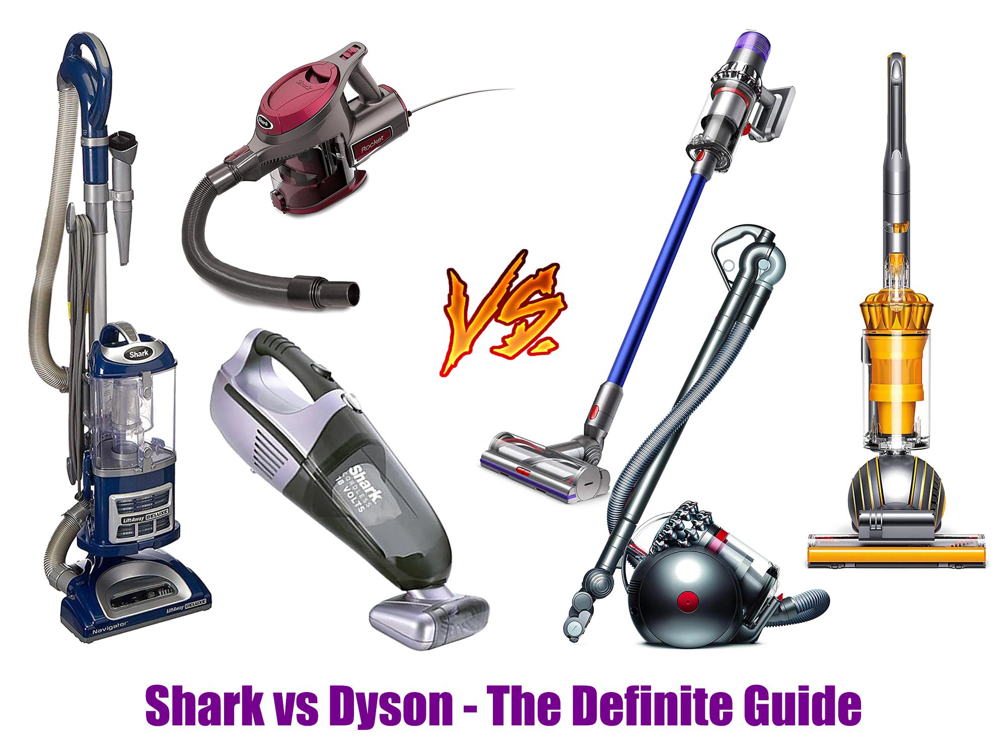 Shark vs Dyson???The Definite Guide