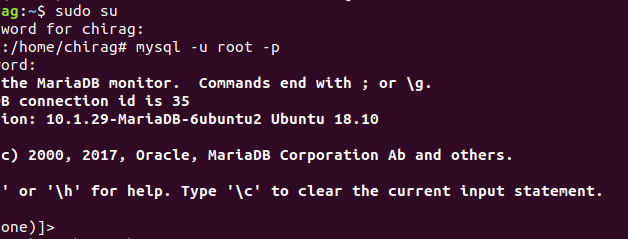 Solved: Error “Access denied for user ‘root’@’localhost’” of MySql — codementor.tech