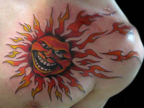 hot sun tattoo hot sun tattoo