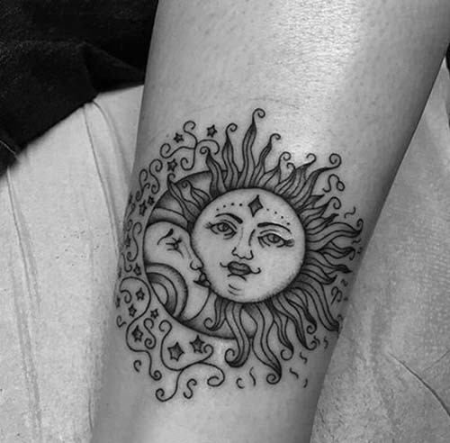 sun tattoos sun tattoos 10