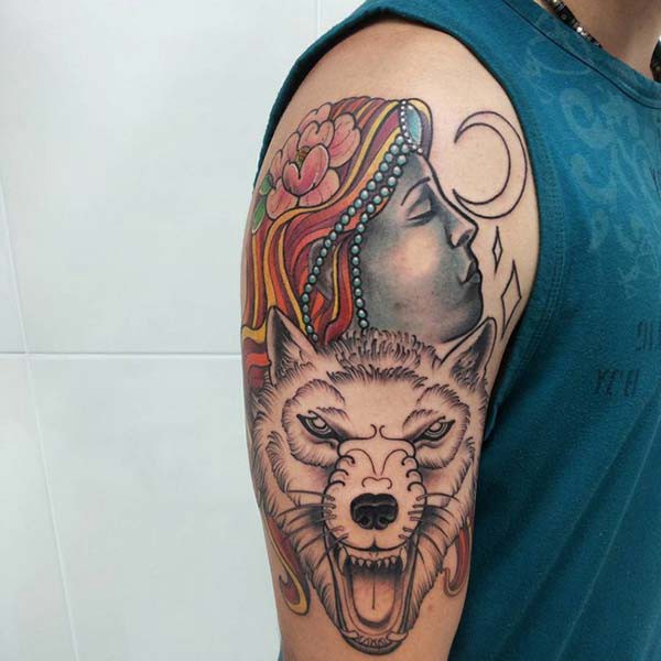 wolf tattoo meanings