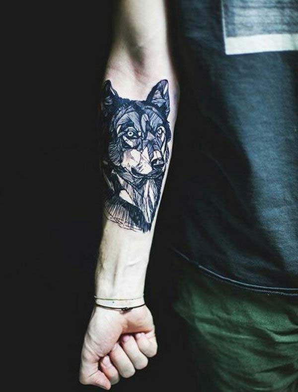 wolf tattoo models