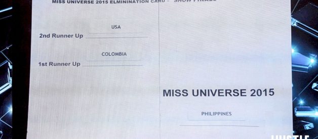The Design of the Miss Universe Card was Fine