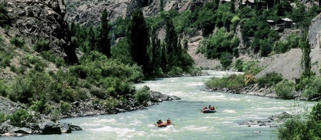 The fastest flowing river on the world: Artvin Çoruh River