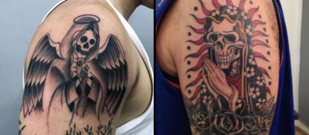 These People DGAF And Their Santa Muerte Tattoos Prove It
