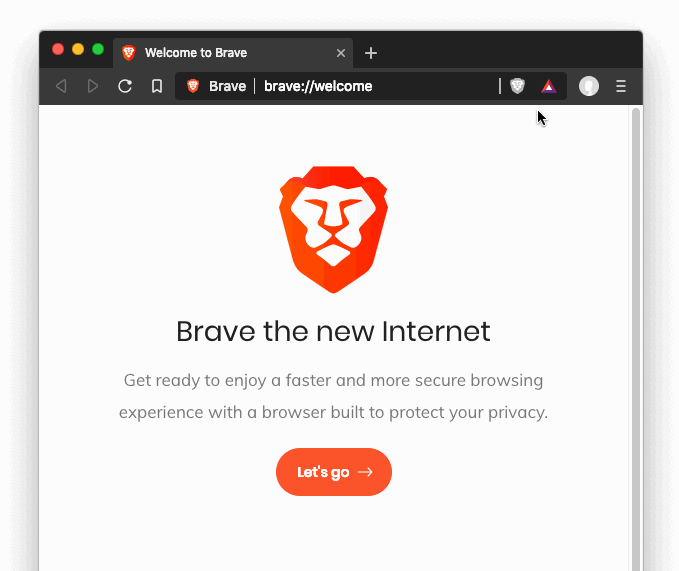 How to activate the reward system in Brave Browser