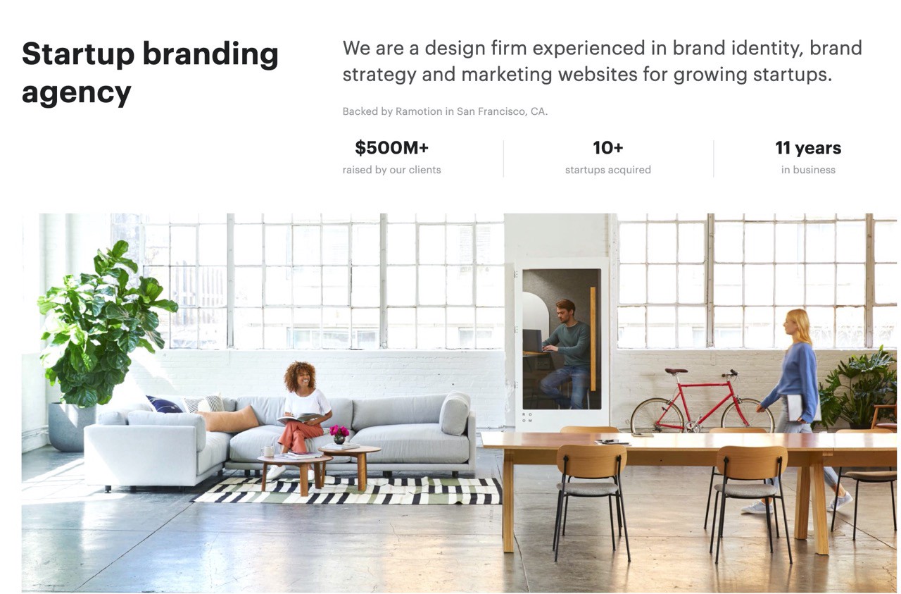 startup branding agency
