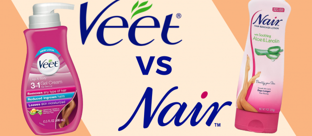 Veet VS Nair Hair Removal Creams