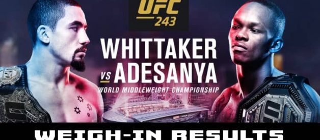 WATCH UFC 243 Live Stream Online FREE