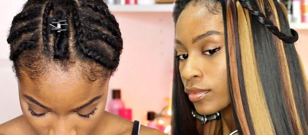 What kind of braid pattern should I use to accomplish my sew-in goal?