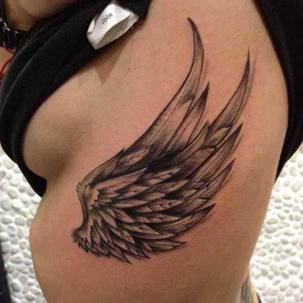single wing tattoo