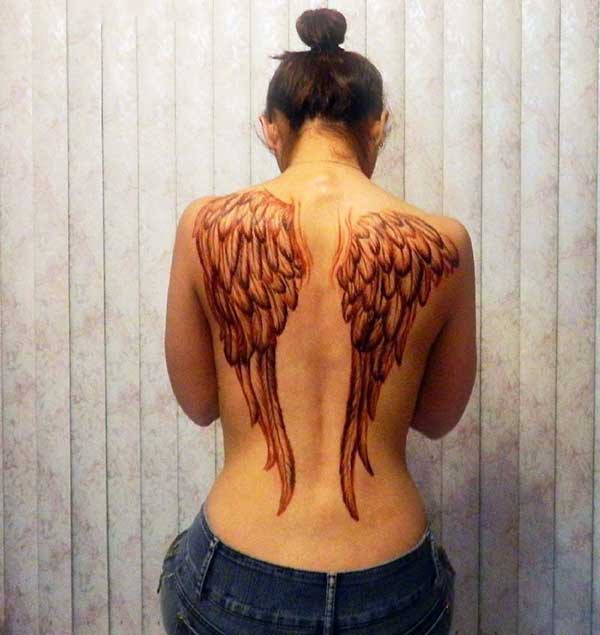 wing tattoo art